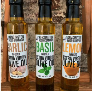 Olive Oils from Kensington Food Company for Poop UP